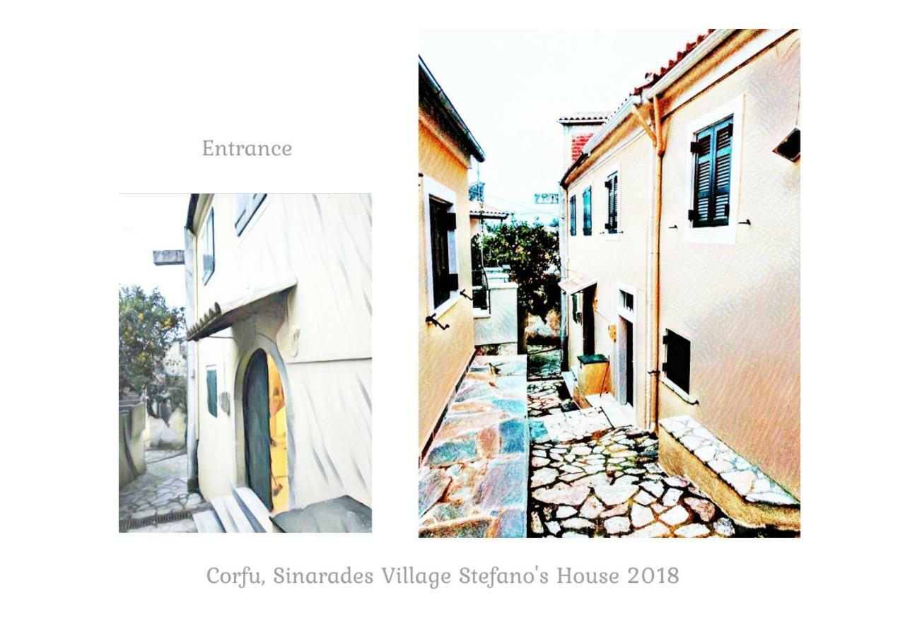 Country Traditional House In Corfu Village, Greece Sinarádes 외부 사진