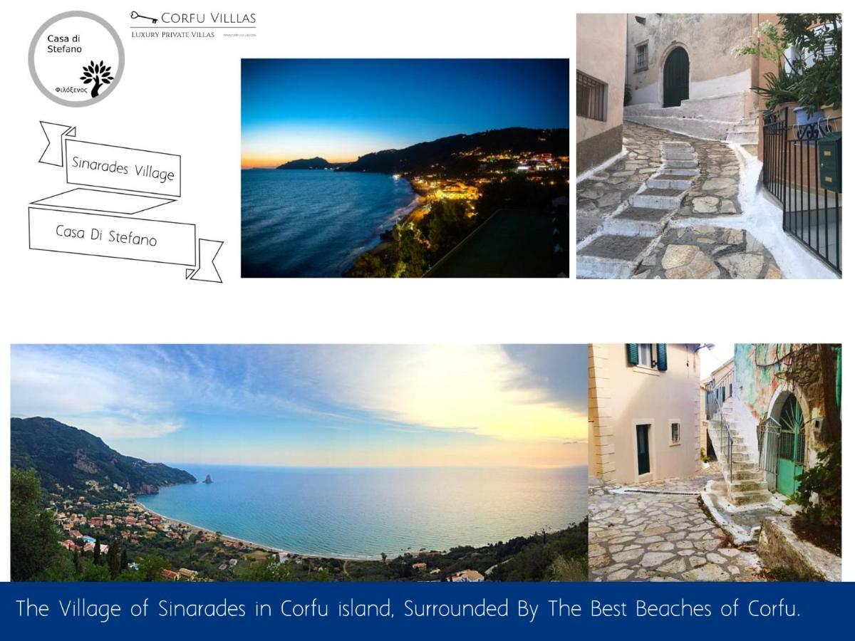 Country Traditional House In Corfu Village, Greece Sinarádes 외부 사진