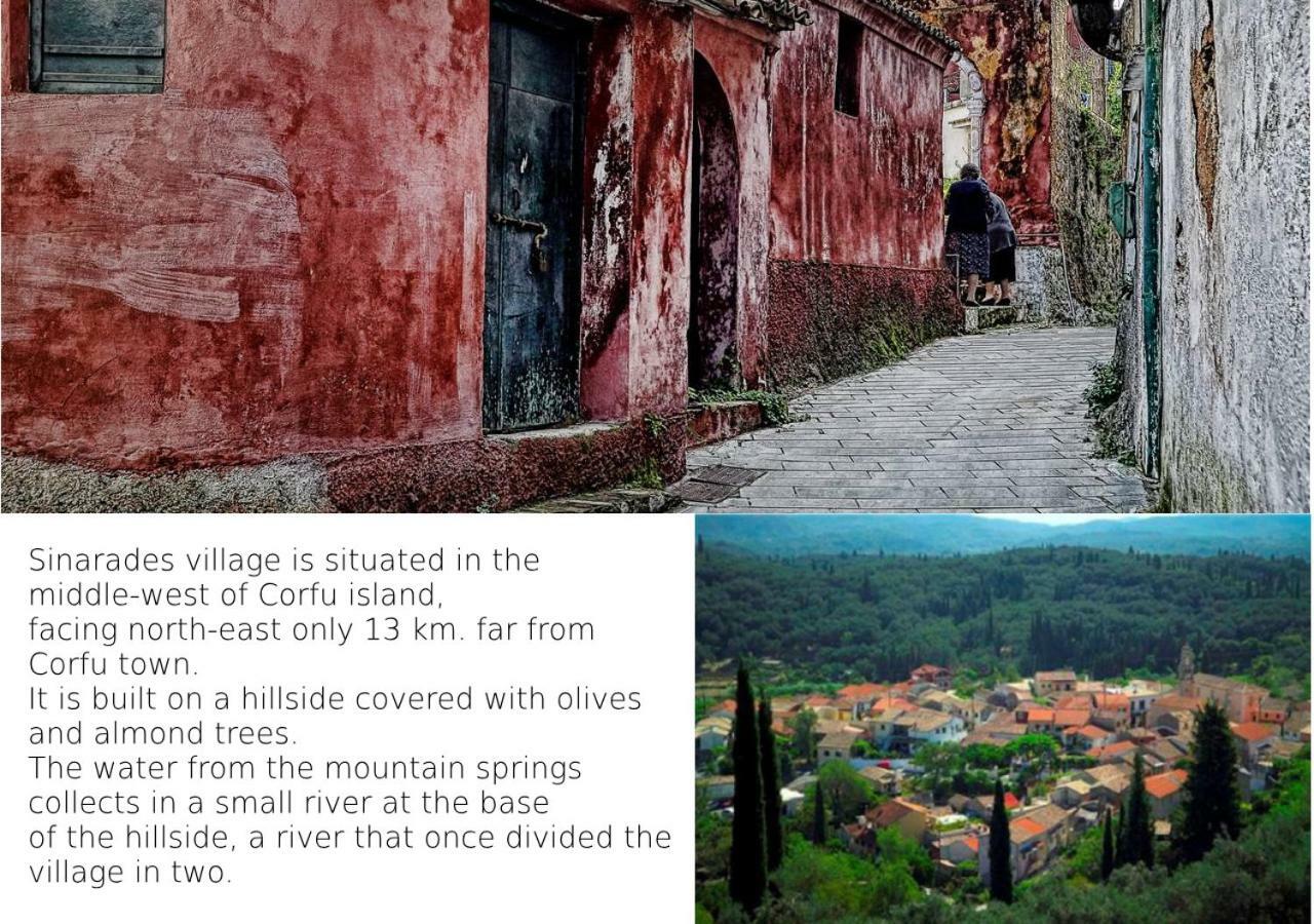 Country Traditional House In Corfu Village, Greece Sinarádes 외부 사진